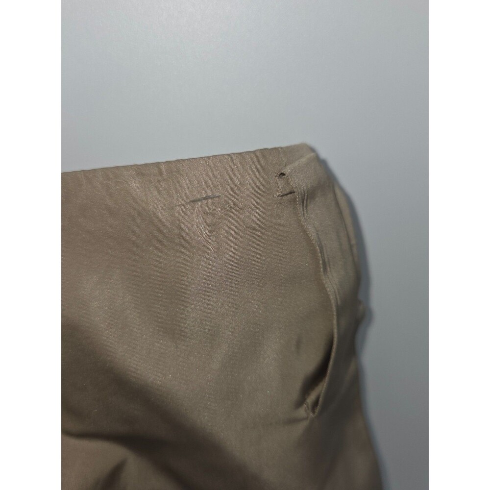 Jil Sander Silk Blend Bootcut Pants Beige Taupe Size IT 36 US 2 Made Italy - Picture 7 of 7